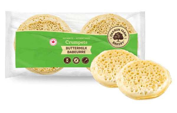 Crumpets (Original and Buttermilk) - Oakrun Farms Bakery